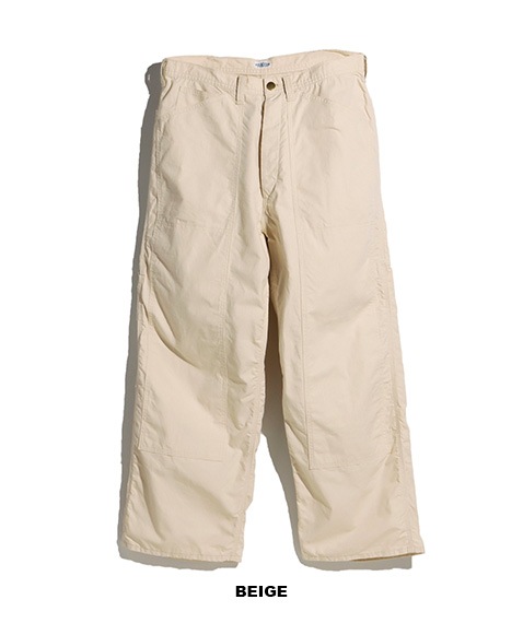 《SALE》DOUBLE KNEE PANTS［015FD252014］BEIGE【2025AW】