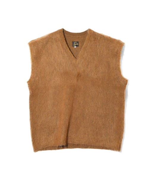 Mohair Knit Vest - Solid［RW359］Orange【2025AW】