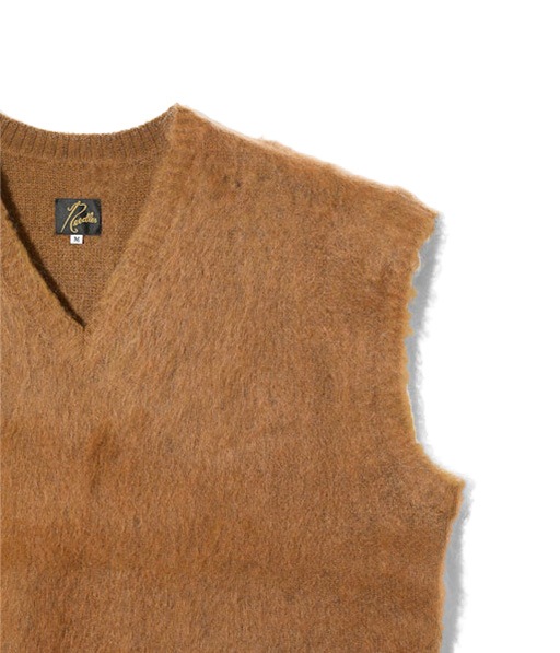 Mohair Knit Vest - Solid［RW359］Orange【2025AW】