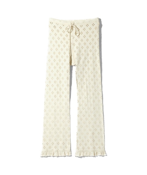 パンツ FRILL PANTS CUTWORK RHODOLIRION RHODOLIRION｜Frill Pant - Cutwork (カットワーク・フリル