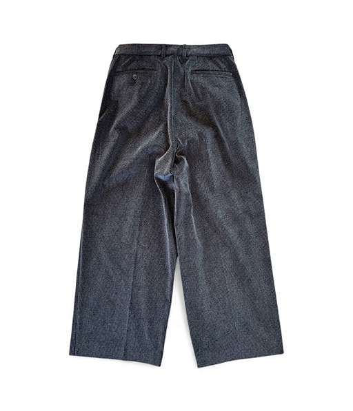 TACKED TROUSERS［REV-25AW-TR05-CD］【2025AW】