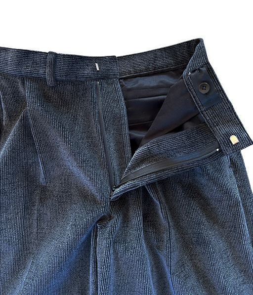 TACKED TROUSERS［REV-25AW-TR05-CD］【2025AW】