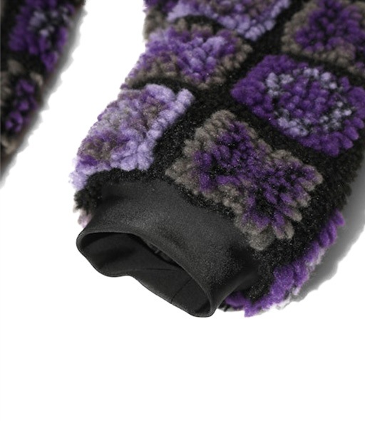 Fur Jacket - Papillon Plaid Pile［RW174］【2025AW】