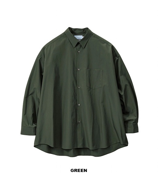 ALUMO for GP L/S Oversized Regular Collar Shirt［GM253-50295］【2025AW】