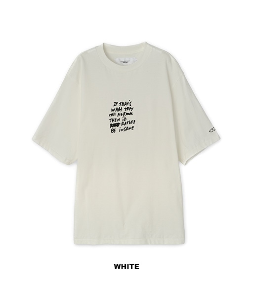 JAI TANJU BE INSANE S/S T-SHIRT［26SCT-#253S］【2026SS】