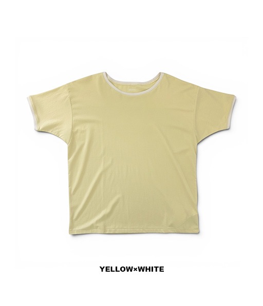 《SALE》PIMA MOKLODI RINGER TEE［26S-BIS-CS61］YELLOW BASE【2026SS】