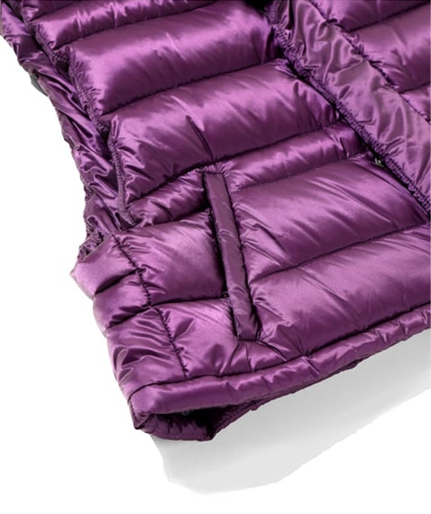 《SALE》Short Down Vest［LN882］Purple