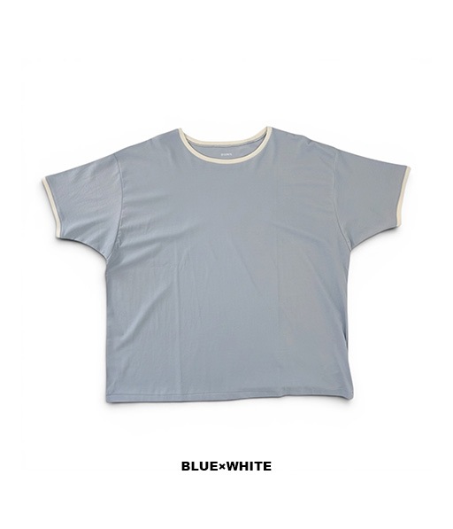 《SALE》PIMA MOKLODI RINGER TEE［26S-BIS-CS61］BLUE BASE【2026SS】