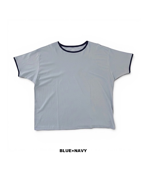 《SALE》PIMA MOKLODI RINGER TEE［26S-BIS-CS61］BLUE BASE【2026SS】