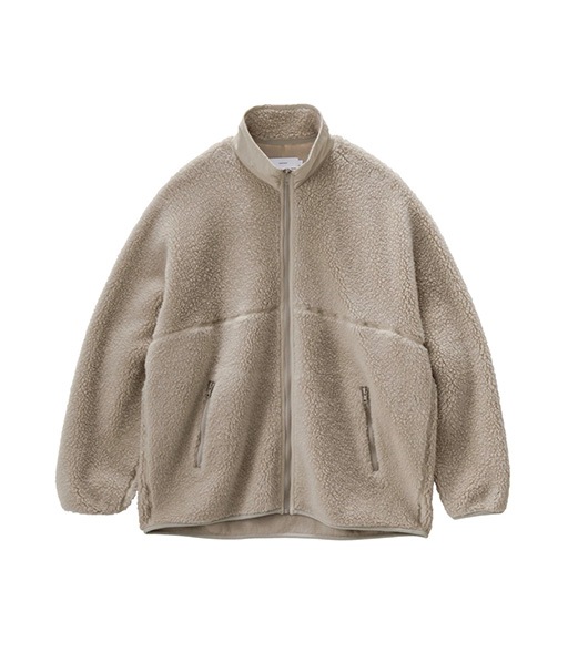 Wool Boa Zip-Up Blouson［GU253-30474］【2025AW】