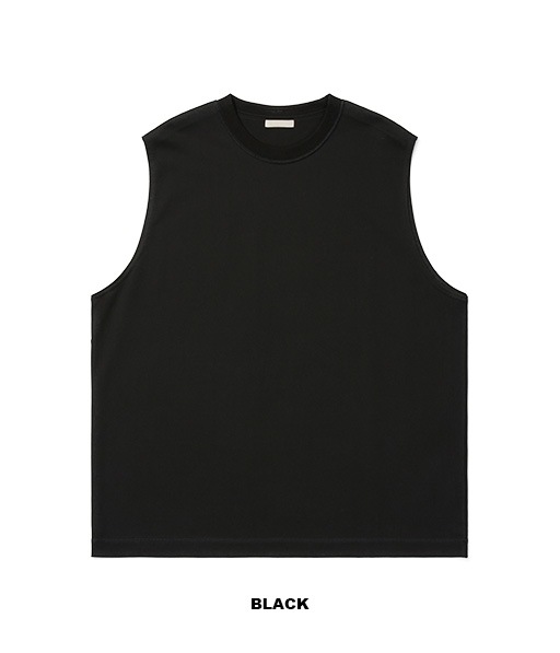 SUVIN SUEDED TENJIKU SLEEVELESS TEE［UCS110-LA168］【2026SS】
