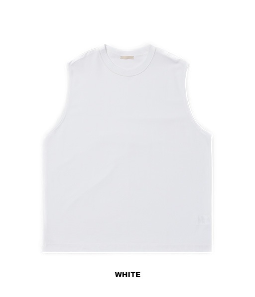SUVIN SUEDED TENJIKU SLEEVELESS TEE［UCS110-LA168］【2026SS】