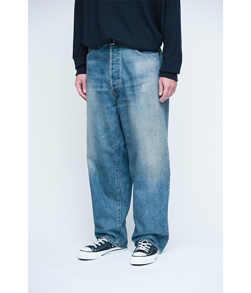 No.22 Washed Wide Denim Pants［AP-4003］【2025AW】【25STYLE2