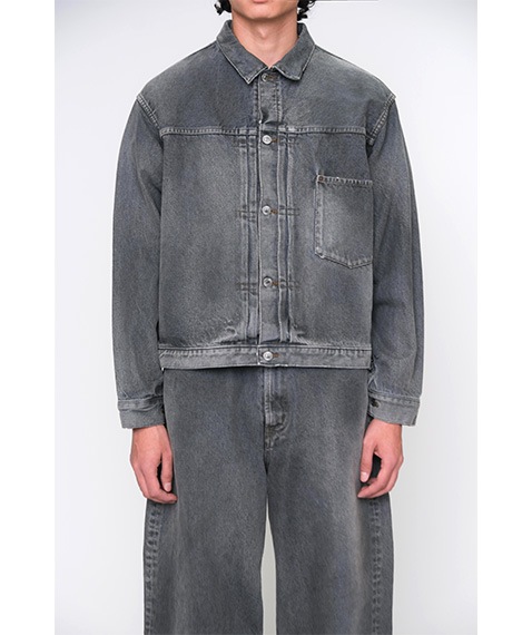 Vintage Gray Denim Jacket［25AAP-01-41］【2025AW】【25STYLE2】【SOLDOUT】
