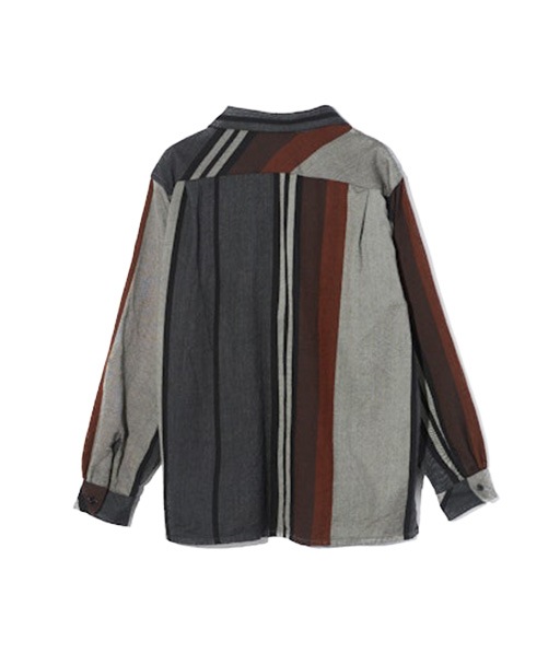 Classic Shirt - Wide Stripe Worsted Wool［RV015］【2025AW】【SOLDOUT】
