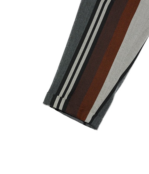 《SALE》Carlyle Pant - Color Wide Striped Worsted Wool［RV241］【2025AW】