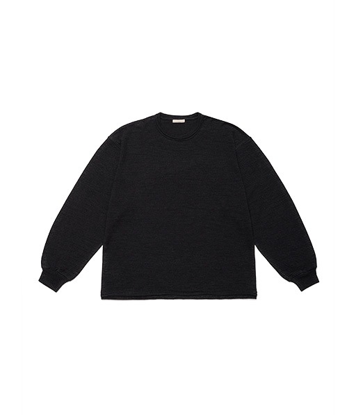 SUPER FINE WOOL COTTON CUT-OFF P/O(BORDER STRIPE)［UCS119-LC269-S］【2026AW】【SOLDOUT】