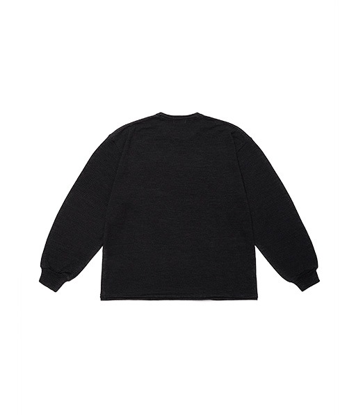 SUPER FINE WOOL COTTON CUT-OFF P/O(BORDER STRIPE)［UCS119-LC269-S］【2026AW】【SOLDOUT】