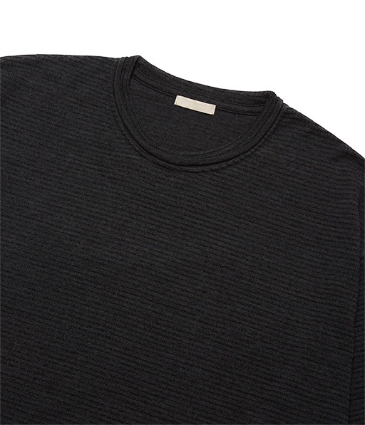 SUPER FINE WOOL COTTON CUT-OFF P/O(BORDER STRIPE)［UCS119-LC269-S］【2026AW】【SOLDOUT】