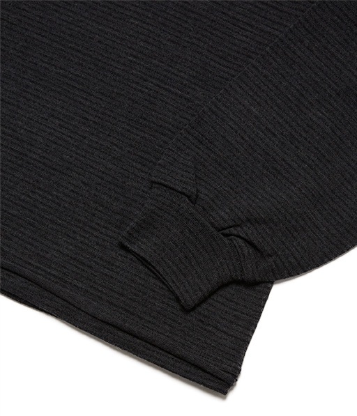 SUPER FINE WOOL COTTON CUT-OFF P/O(BORDER STRIPE)［UCS119-LC269-S］【2026AW】【SOLDOUT】