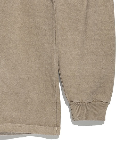 LONG SLEEVE FADE TEE SHIRT［015FD252013］BEIGE【2025AW】