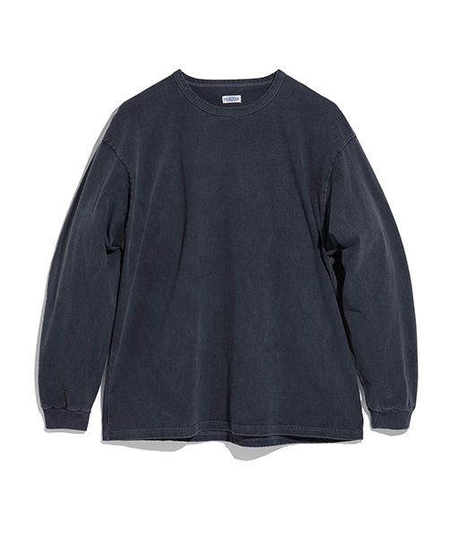 LONG SLEEVE FADE TEE SHIRT［015FD252013］NAVY【2025AW】