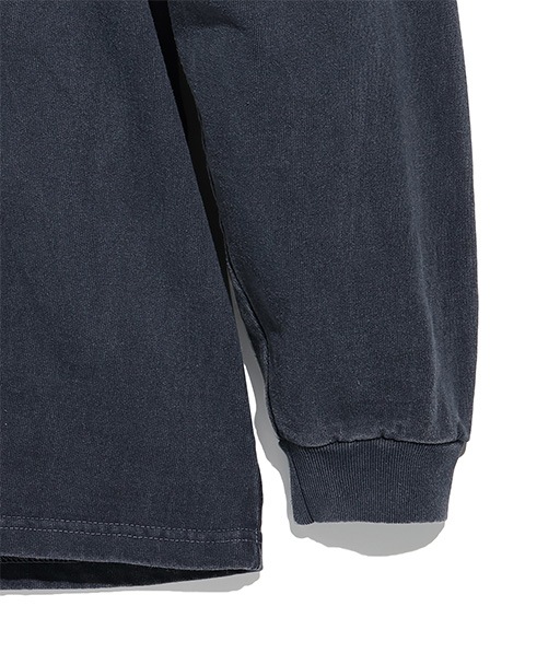 LONG SLEEVE FADE TEE SHIRT［015FD252013］NAVY【2025AW】