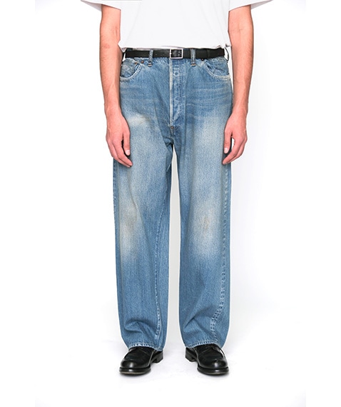 o*8様 22 Washed Wide Denim Pantsデニム25AAP- No.22 Washed Wide Denim Pants［25AAP-04-38］【2025AW】【25STYLE2