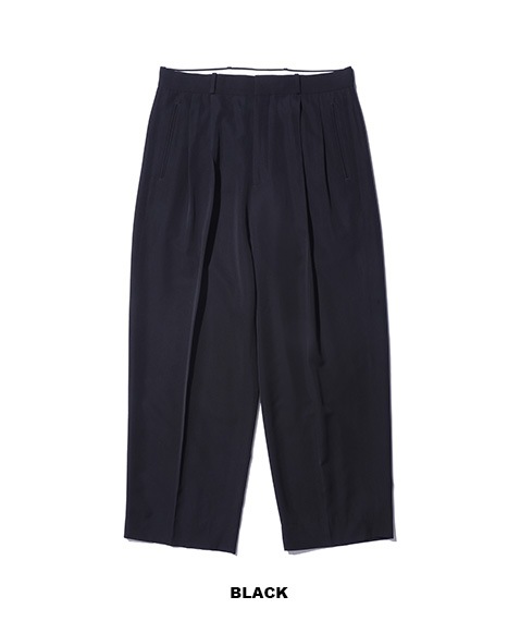 Wool Rayon Wide Trousers［25SAP-04-11H］【2025SS】【25STYLE1】【SOLDOUT】