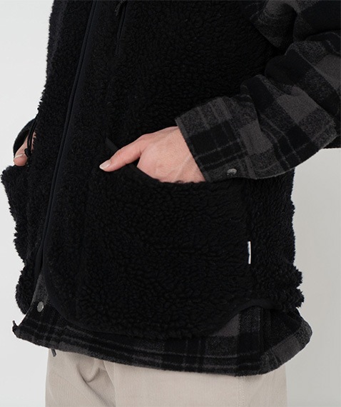 Wool Boa WINDSTOPPER Field Vest［NA2350N］ | InBloom / イン
