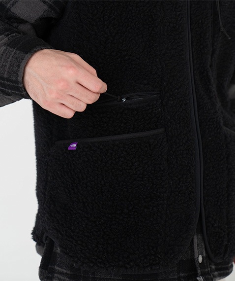 Wool Boa WINDSTOPPER Field Vest［NA2350N］ | InBloom / イン