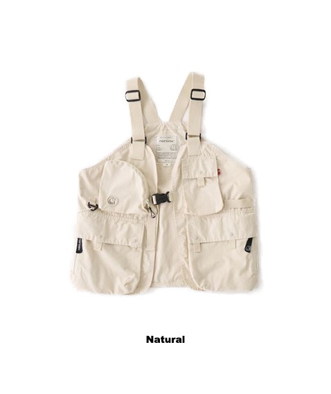 《SALE》TECHNICAL COTTON CAMP VEST ［NU31301］