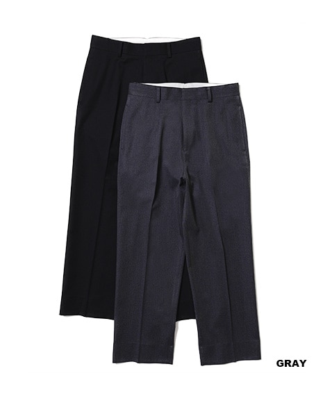 Wool Gabardine Trousers［25SAP-04-24H］【2025SS】【25STYLE1