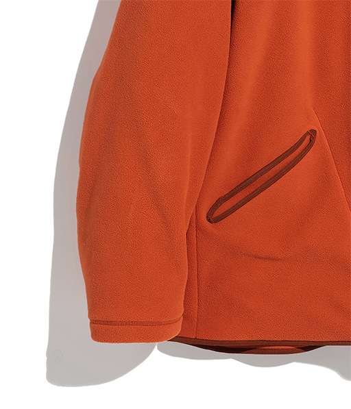 FLEECE ZIP BLOUSON［015FD252018］ORANGE【2025AW】