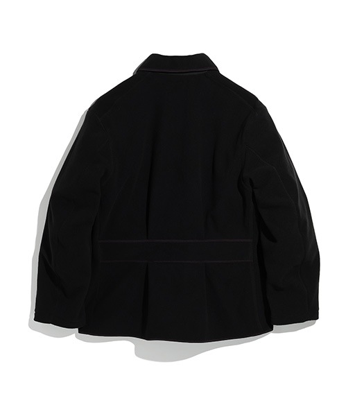 FLEECE ZIP BLOUSON［015FD252018］BLACK【2025AW】