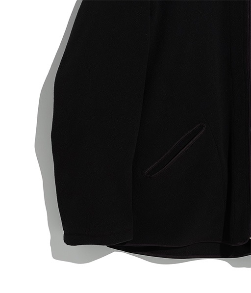 FLEECE ZIP BLOUSON［015FD252018］BLACK【2025AW】