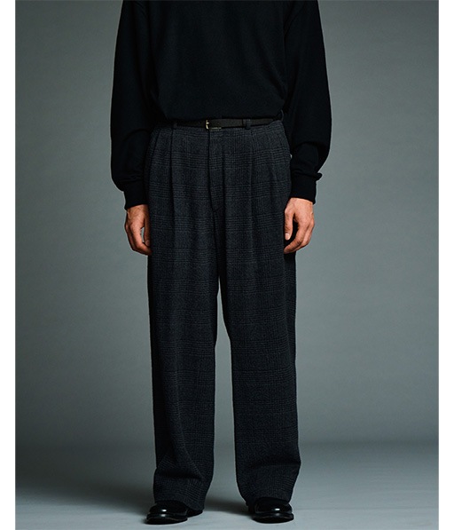 Washed Cashmere Silk Trousers［26AAP-04-04］【2026AW】 【26STYLE2】【SOLDOUT】