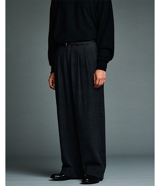 Washed Cashmere Silk Trousers［26AAP-04-04］【2026AW】 【26STYLE2】【SOLDOUT】