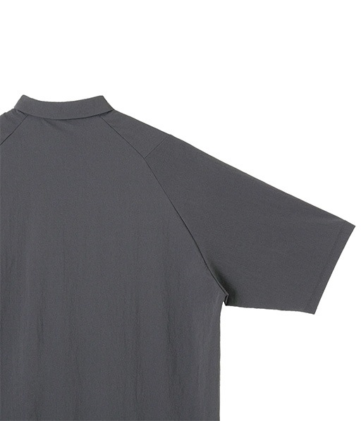 CAPSULESNAP POLO SHIRT DOCTOROID［TT-CS-PO-DR］GRAY