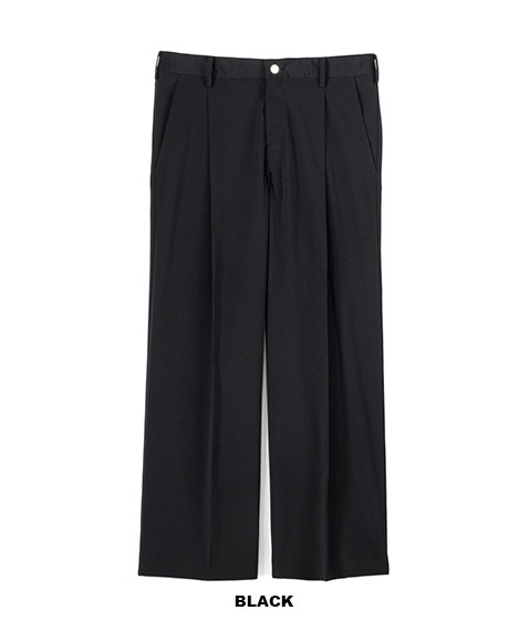 Semi Dull Oxford Wide Trousers［GM251-40262］【2025SS】