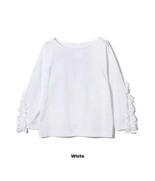Swallow Frill Basque Shirt［RV1087］White【2025AW】