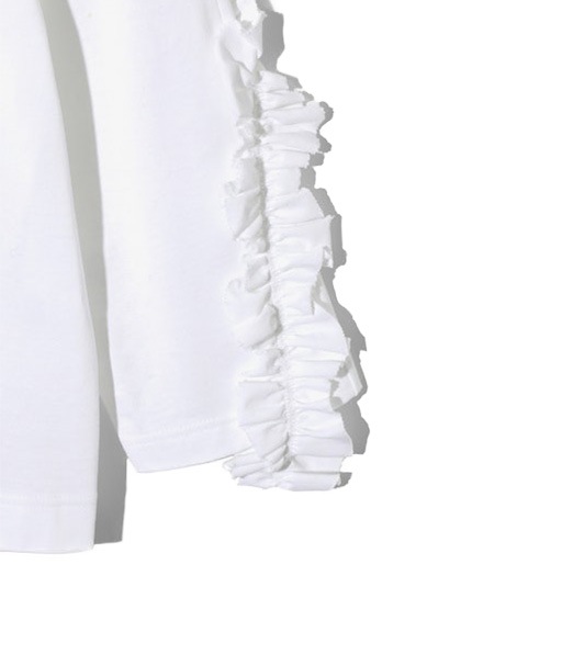 Swallow Frill Basque Shirt［RV1087］White【2025AW】