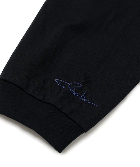 《SALE》TIM BARBER bridge blue/NYC blue L/S T-SHIRT［24WCT-#588S］【2024AW】