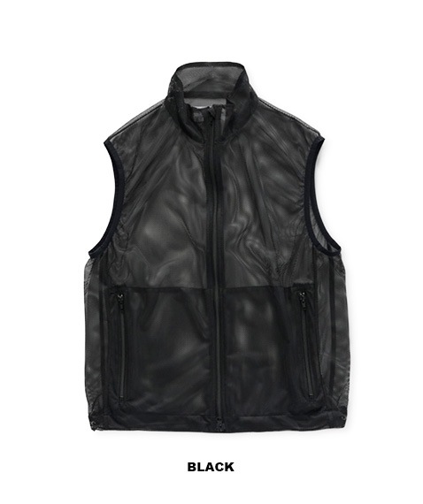 《SALE》POLYESTER MESH VEST［25SVE#600S］【2025SS】