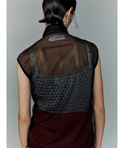 《SALE》POLYESTER MESH VEST［25SVE#600S］【2025SS】