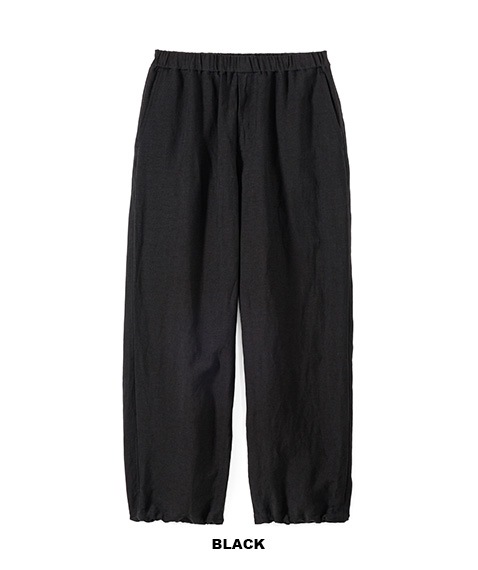 Linen Cupro Track Pants［GM251-40258］【2025SS】【SOLDOUT】