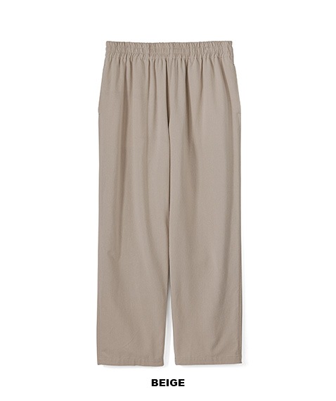 Silk Noil Viscose Sleeping Easy Pants［GM251-40048］【2025SS】【SOLDOUT】