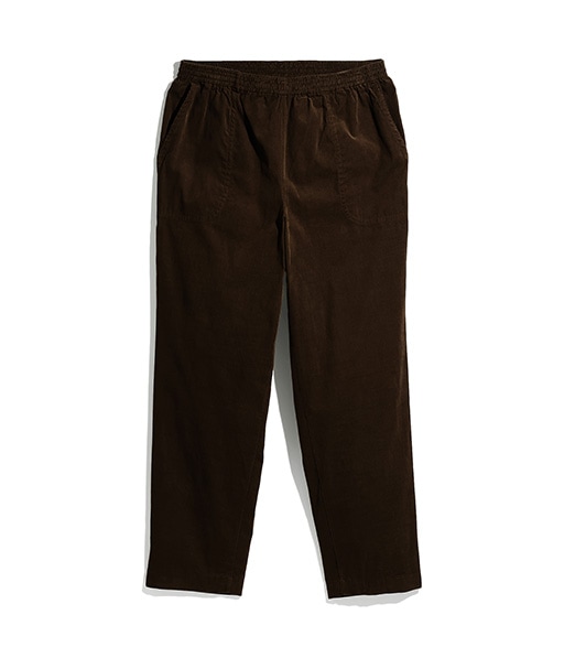 COTTON CORDUROY EASY PANTS【015FD261036】BROWN【2026SS】