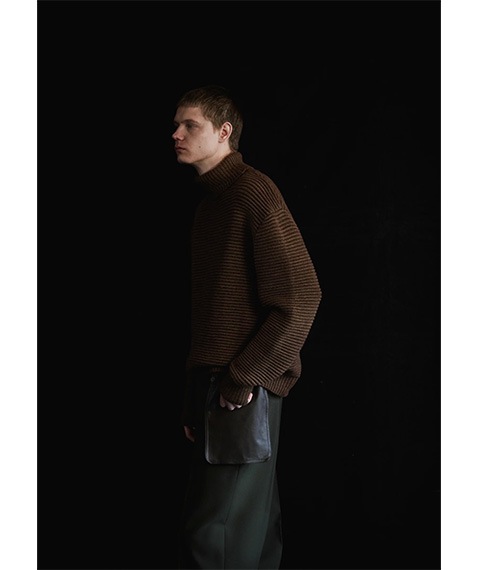 その他ブランド / BISOWN/ニット・セーター(厚手)/3/ウール/BRW/24AW-BIS-KN01M BISOWN TUCK TURTLE KNIT［24AW-BIS-KN01M］【2024AW】【SOLDOUT