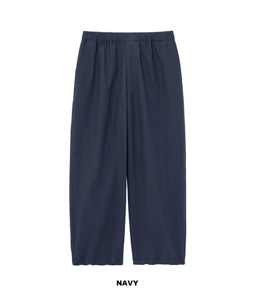 Cotton Linen Seersucker Track Pants［GM262-40035］【2026SS】【SOLDOUT】